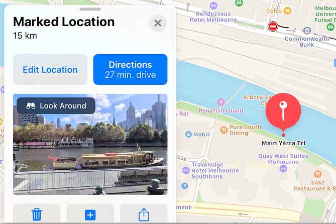 1 Hour Sight seeing Melbourne River Cruise on historic vessel - Commentary, sound, and what to expect from the captain