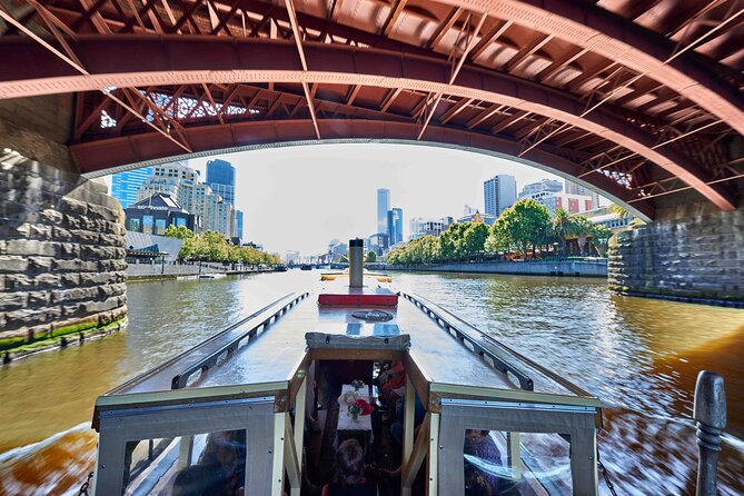 1 Hour Sight seeing Melbourne River Cruise on historic vessel - The downstream return through Melbourne’s city center
