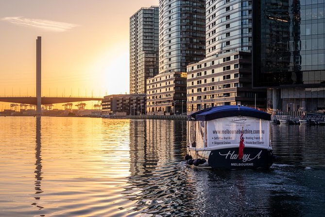 2-Hour Self-Drive Boat Hire on the Yarra River - Docklands and the return to Newquay Promenade