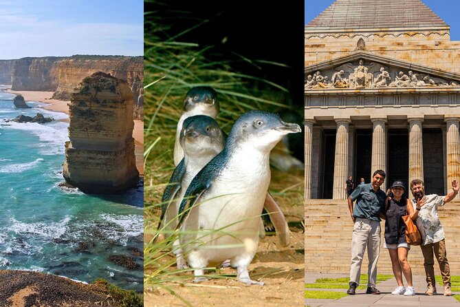 3 Day Combo: Great Ocean Road, Penguin Parade and FREE City Tour - Key points at a glance