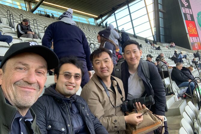 Aussie Football MCG Matchday Experience with a Local - A walking introduction at Fed Square and Birrarung Marr