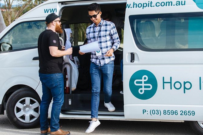 From Melbourne: Hop On Hop Off Yarra Valley - GREEN Route - Storage boxes make shopping easier