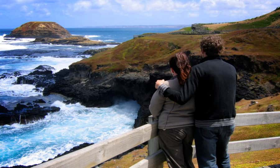 From Melbourne: Penguin Parade Afternoon Tour - Cape Woolamai in summer