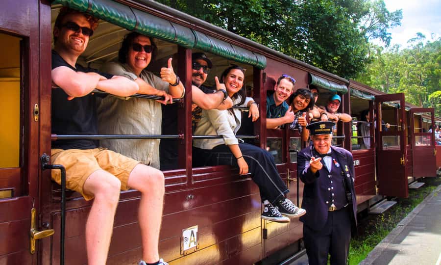 From Melbourne: Puffing Billy & Penguins Combo Tour Package - Guides, comfort, and language support