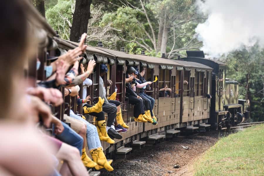 From Melbourne: Puffing Billy Steam Train & Wildlife Tour - Through the Dandenong Ranges by steam