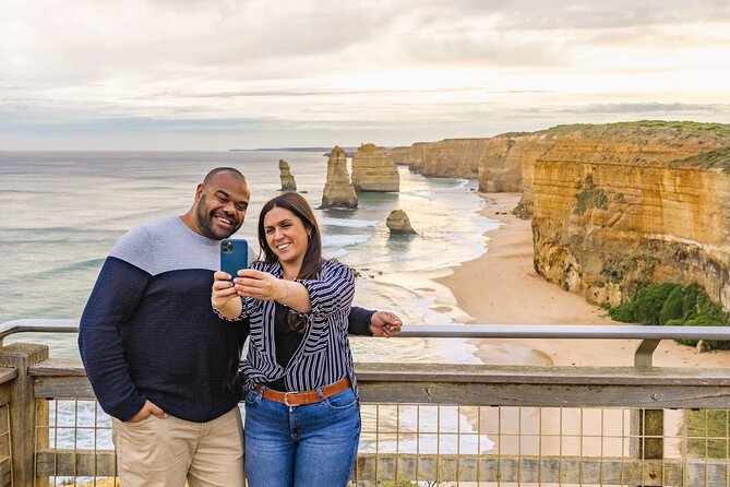 Great Ocean Road, 12 Apostles, Rainforest & Morning Tea-Melbourne - Anglesea and the first coastal views