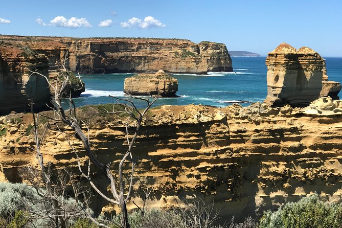 Great Ocean Road Reverse Itinerary Boutique Tour - Max 11 Guests - Teddy’s Lookout closes the road with a wide view