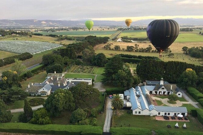 Hot Air Balloon Flight over the Yarra Valley - Sunrise over the Yarra Valley