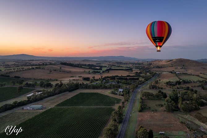 Hot Air Balloon Flight over the Yarra Valley - What happens before takeoff at 5:00 am