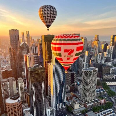 1-Hour Hot Air Balloon Flight at Sunrise