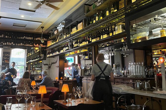 Melbourne Art, History, Wine & Food Walking Tour - A historic wine bar changes the pace