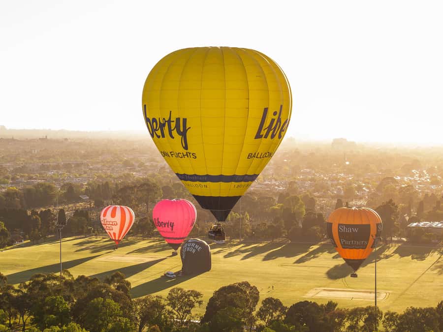 Melbourne: Balloon Flight at Sunrise - The Short Drive to the Launch Field