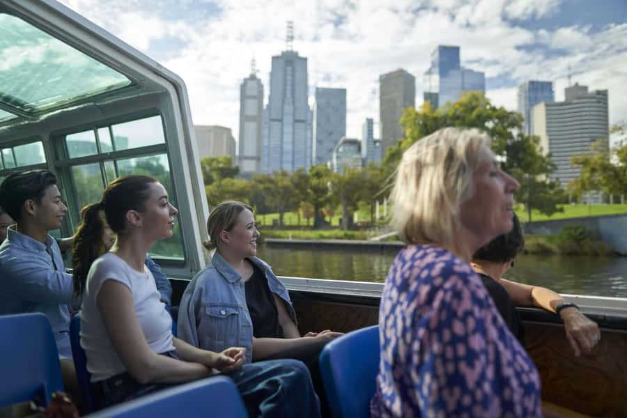 Melbourne City Cruise with Tea, Coffee, and Commentary - Upstream past gardens, bridges, and sporting grounds
