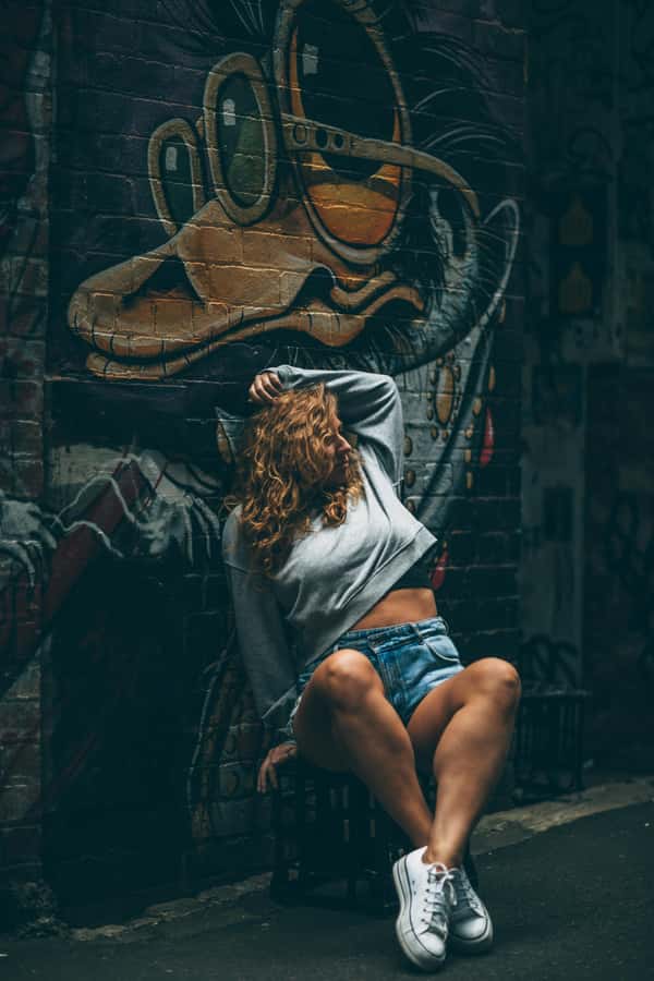 Melbourne: City Photoshoot/Photowalk around CBD - Starting among the paintings at Hosier Lane