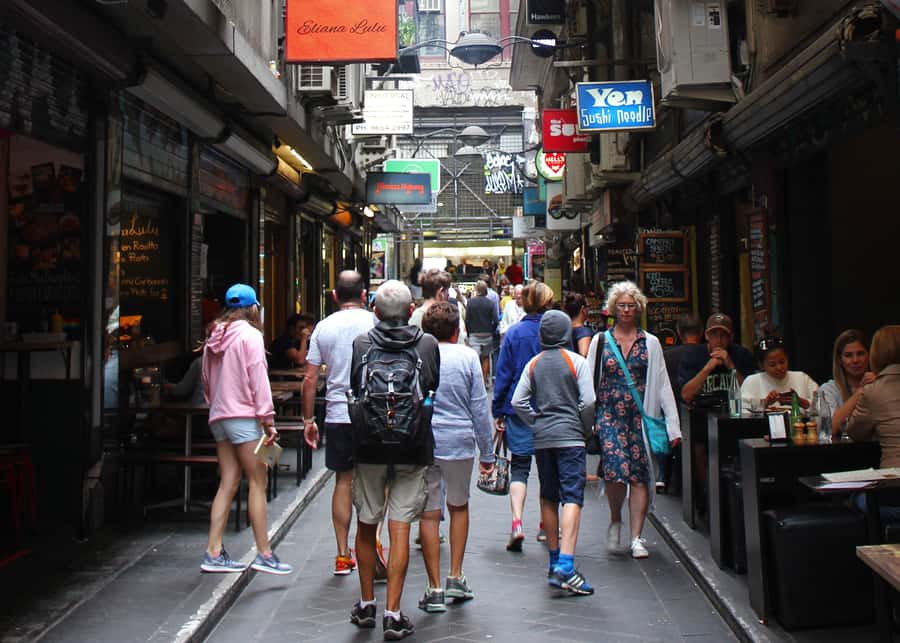 Melbourne: Guided Walking and Foodie Tour - Moving through arcades and laneways
