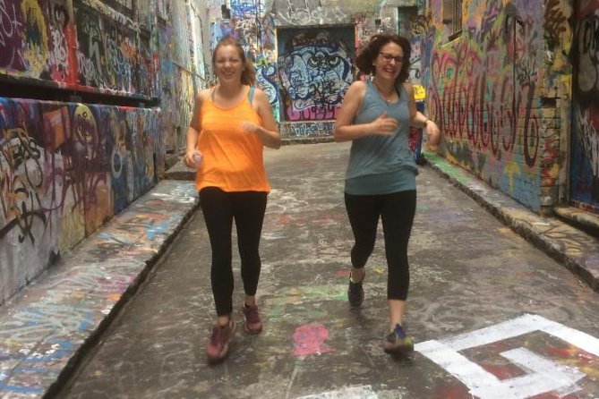 Melbourne Laneways Discovery Running Tour - Centre Place is a fitting coffee finish