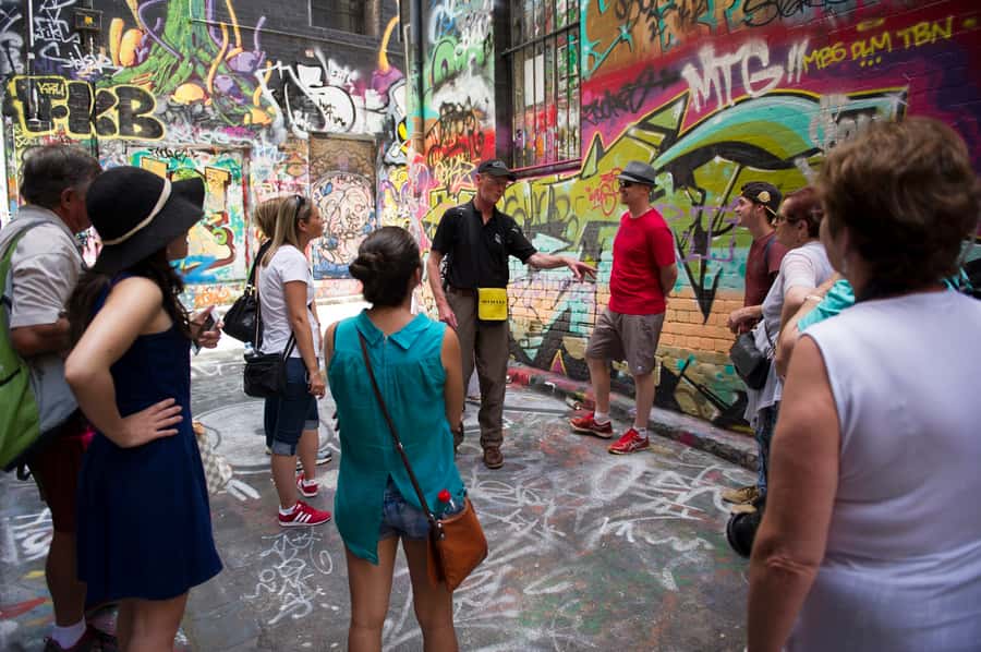 Melbourne Laneways Tour - From gold rush money to narrow city lanes