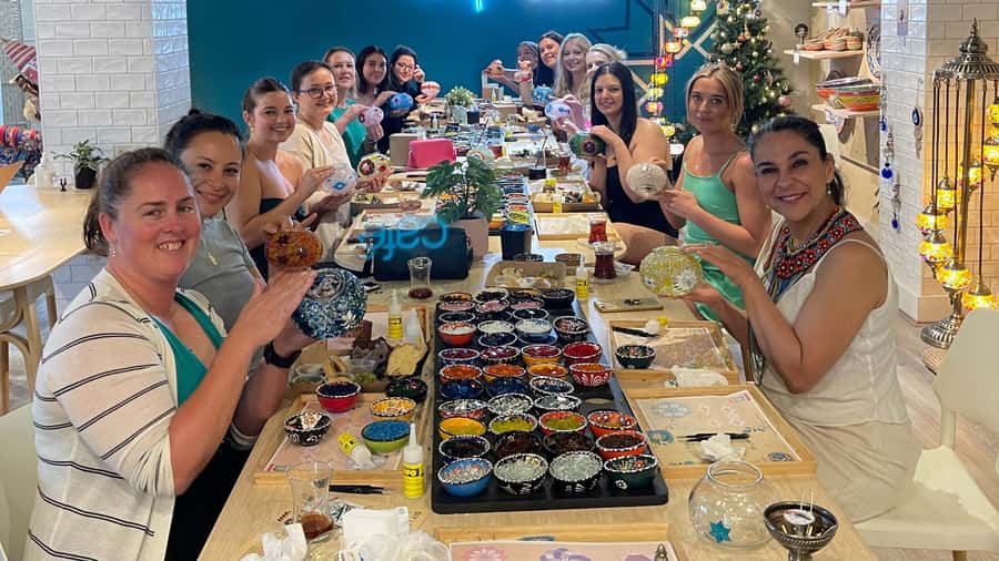 Melbourne: Mosaic Art Classes - Turkish Lamp Workshop - Going alone, with friends, or as a private group