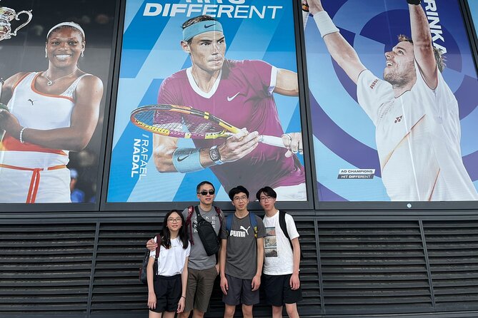Melbourne Park Tennis Experience - The blue-court tennis session