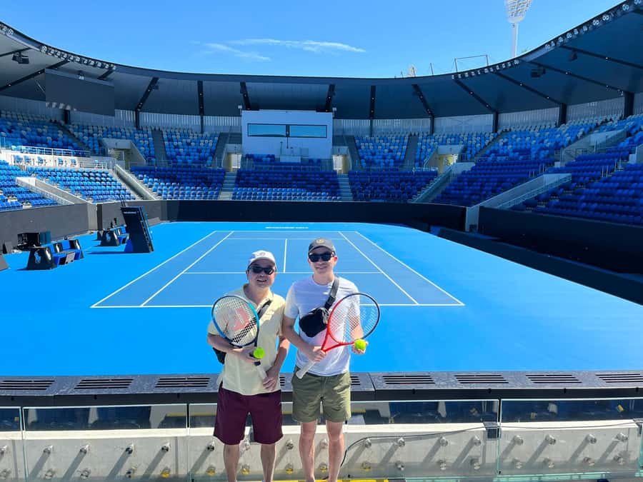 Melbourne Park Tennis Sporting Experience - From Federation Square to Melbourne Park