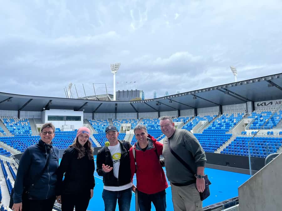 Melbourne Park Tennis Sporting Experience - The blue-court hit that makes the tour special