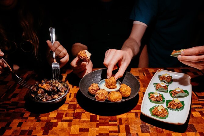 Melbourne: Progressive Dinner Tour - Chinatown, Laneways & Drink - Hosier Lane adds street art and a drink
