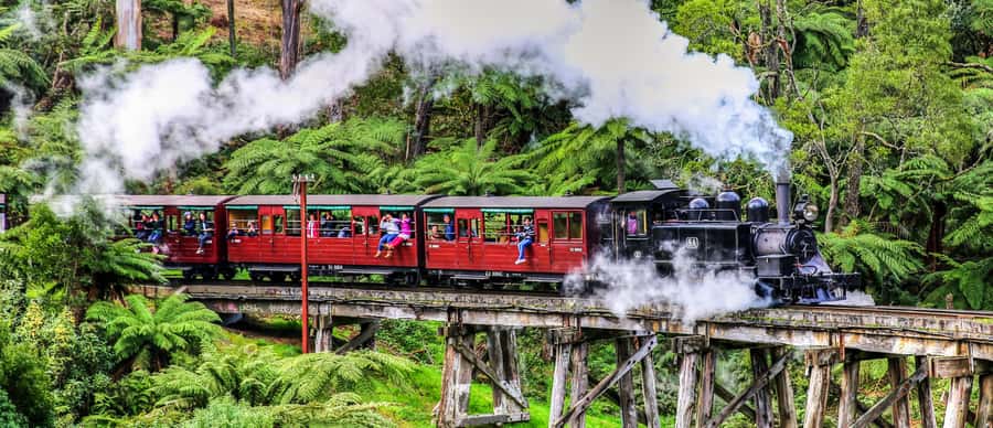 Melbourne: Puffing Billy & Healesville Sanctuary Scenic Tour - Key points at a glance
