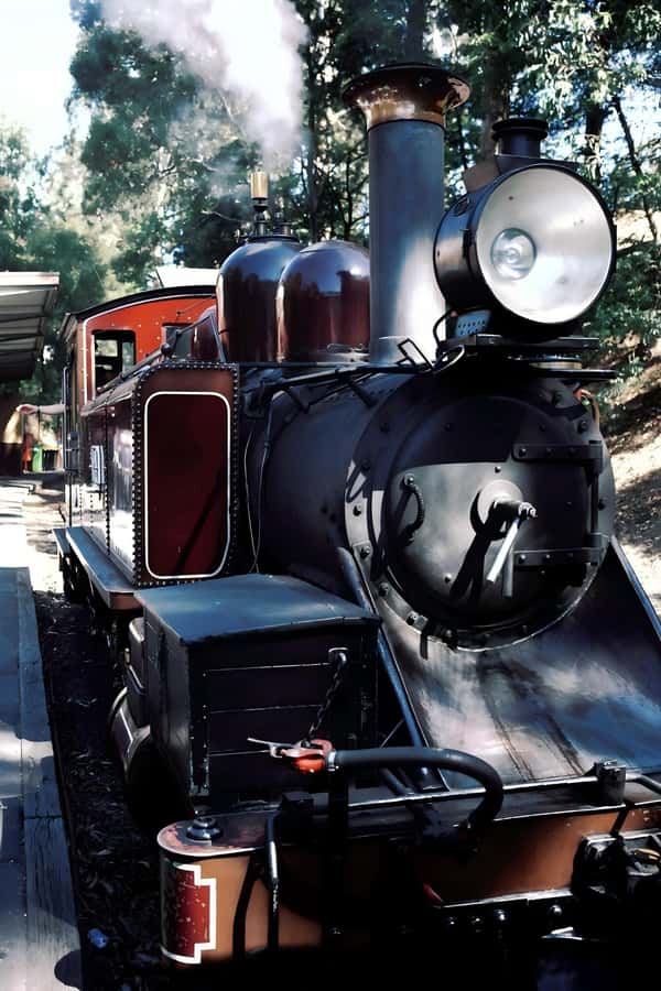 Melbourne: Puffing Billy Train & Healesville & Winery Tour - Brighton Beach and its colorful bathing boxes