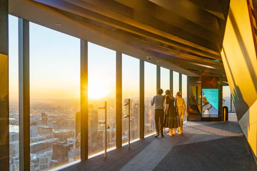 Melbourne Skydeck Ultimate Experience - The Edge: three metres over the streets