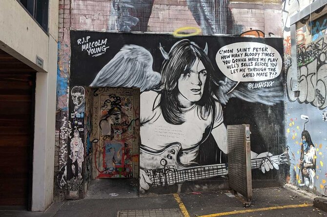 Melbourne Street Art Quest: Self-Guided Urban Story Game - Meyers Place shows a greener side of the laneways