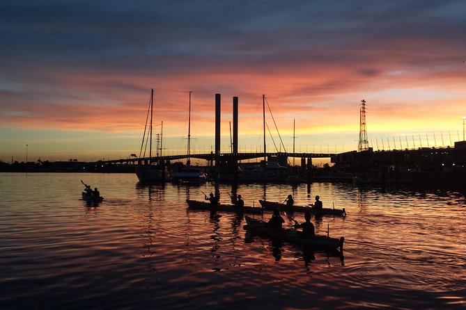 Melbourne Sunset Kayaking Experience with Dinner - Starting at 912 Collins Street in Docklands