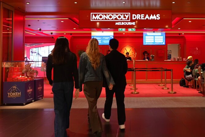MONOPOLY DREAMS Melbourne General Admission Ticket - The 4D film and laser maze