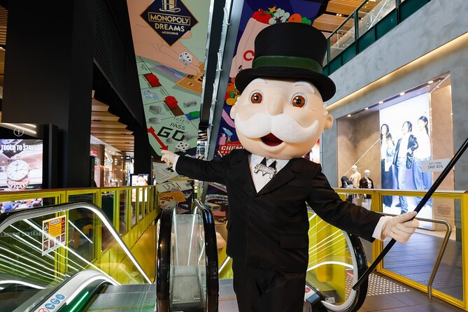 MONOPOLY DREAMS Melbourne General Admission Ticket - Collecting money and filling activity books