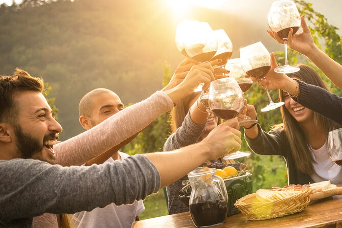 Mornington Peninsula Winery Bus Tour including lunch with a glass of wine - Red Hill Estate and the Westernport Bay view
