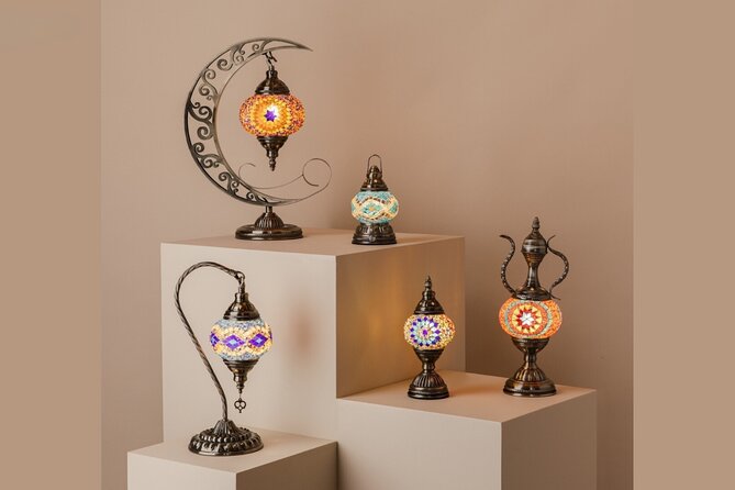 Mosaic Art Classes Melbourne: Turkish Lamp Workshop - Building a Turkish lamp, one tile at a time