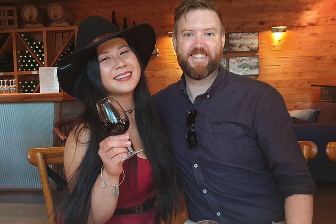 <em>Most Popular</em> Winery Tour in the Macedon Ranges – Key points before you book’ /></p>
<ul>
<li><strong>Macedon Ranges focus:</strong> Visit boutique wineries, a gin tasting room, breweries, and farm-based cellar doors within roughly an hour of Melbourne.</li>
<li><strong>Ewan and Shu-Mei:</strong> These are the named hosts associated with the tour, with Ewan also serving as a driver and guide on several outings.</li>
<li><strong>Private-group format:</strong> Smaller groups up to 13 people suit couples, families, friends, birthdays, and corporate events.</li>
<li><strong>A full 10-hour day:</strong> The early 8:30 am start and wide list of possible venues make this a substantial day away from Melbourne.</li>
<li><strong>Tasting fees are extra:</strong> Allow roughly $10 to $20 per venue in addition to the tour price.</li>
<li><strong>Wine is not the whole story:</strong> Gin, beer, snacks, scenery, and food stops give the day a broader country-produce feel.</li>
</ul>
<h2>Why the Macedon Ranges makes a good wine day from Melbourne</h2>
<p><img width="669" height="446" decoding="async" src=