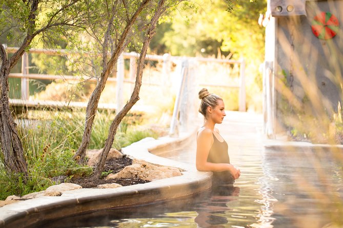 Peninsula Hot Springs Spa Experience and Express Transfer Shuttle - Entering the Bath House at Peninsula Hot Springs