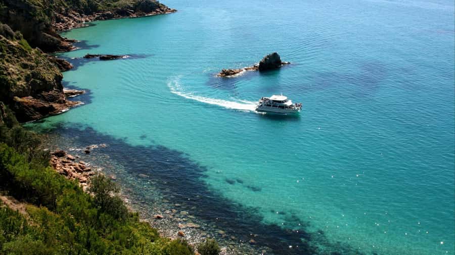 Phillip Island: 1-Hour Cape Woolamai Scenic Cruise - Granite cliffs, caves and blue water