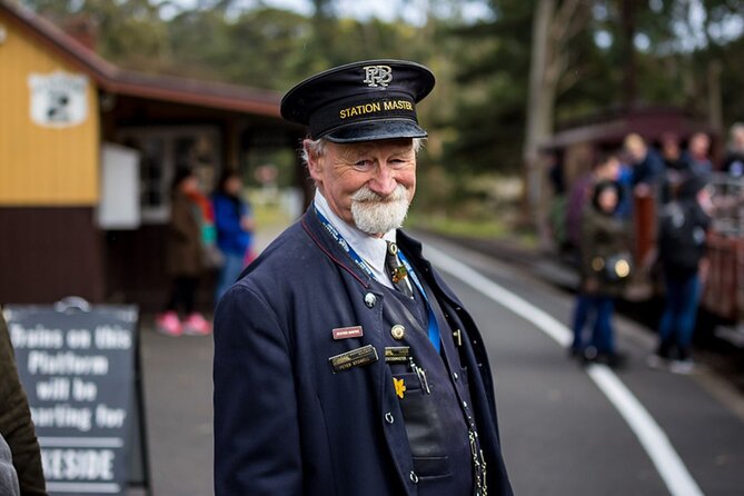 Puffing Billy Steam Train Experience - Forest, fern gullies, and Monbulk Creek