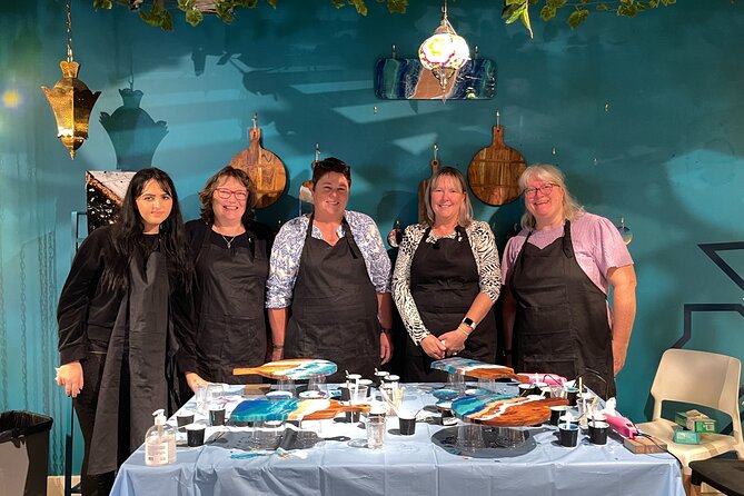 Resin Art Classes Melbourne: Cheeseboards & Coasters - Practical details before you book