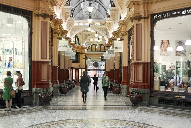 Small-Group Melbourne Sightseeing Tour with Beach Boxes - Melbourne Central, RMIT, and the State Library area