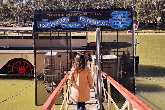 Small-Group Murray River Adventure - Paddle Steamer & Wildlife - Finishing with Heathcote wine