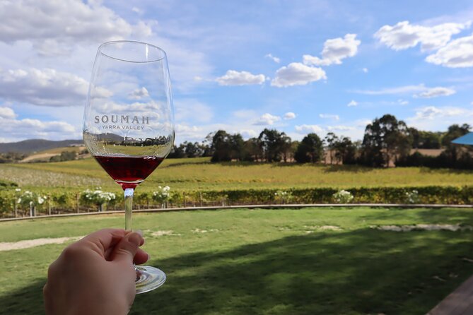 Small Group Yarra Valley: Redwoods Forest & Premium Wine Tour - A long lunch and wine tasting at Soumah