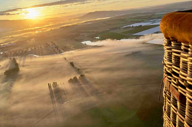 Sunrise Hot Air Balloon Flight over Yarra Valley + Breakfast - Riding to the morning’s launch site