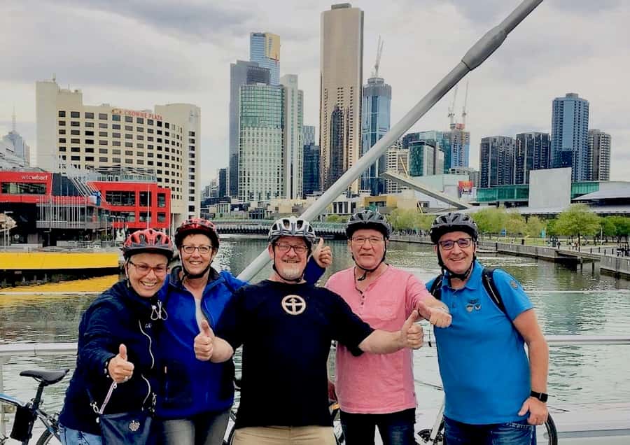 The Famous Melbourne City Bike Tour - Queen Victoria Market as the main food stop