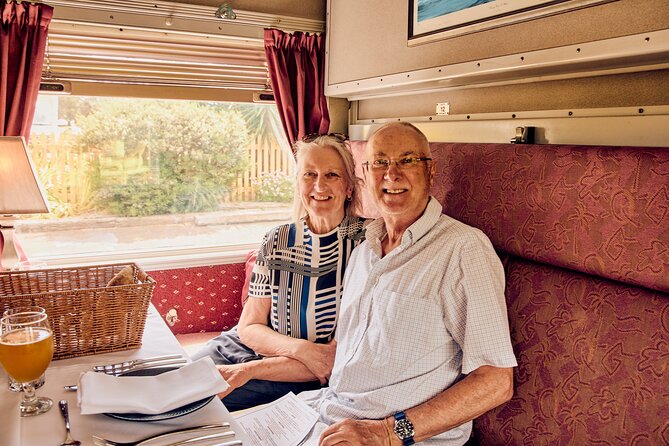 The Q Train - First Class Private Dining For 2 - The arrival at Drysdale Railway Station