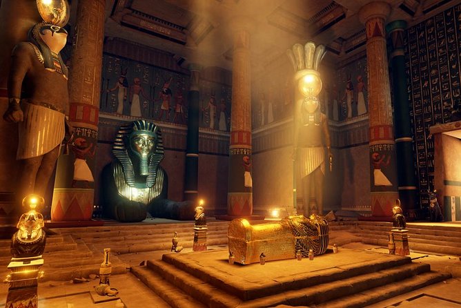 Virtual Room - 40-50min VR Escape Game Adventure for 2+ Players - Ancient Egypt and the moon landing