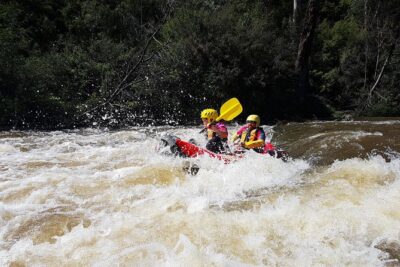 Whitewater Sports rafting on the Yarra river