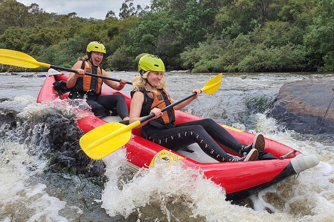 Whitewater Sports rafting on the Yarra river - Bob’s Rock and the changing river