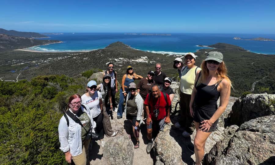 Wilsons Promontory National Park Full-Day Eco Tour - The coastal walk toward Tidal River